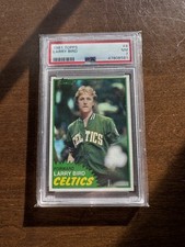 1981 Topps #4 - Larry Bird PSA 7 picture