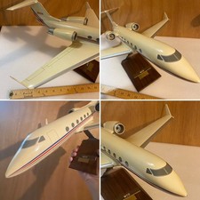 PACIFIC MINIATURES PACMIN AIRPLANE PLANE JET W/WOODEN BASE picture