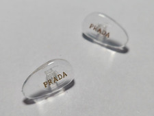 Replacement Screw-in Nose Pads for PRADA Eyeglasses/Sunglasses W/ Screws Gold picture