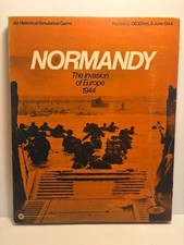 Normandy: Invasion of Europe 1944, SPI Flatbox, Punched picture