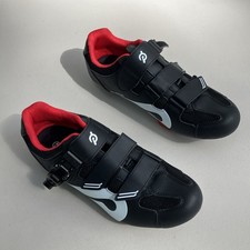 Peloton Cycling Shoes Size 43 EU Black Red picture