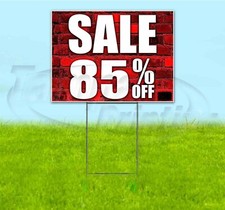 SALE 85% OFF 18x24 Yard Sign WITH STAKE Corrugated Bandit USA BUSINESS DEALS picture