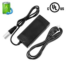 UL Listed 3-Pin XLR Charger for Jazzy IZIP Chopper I250 I300 I350 I500 picture