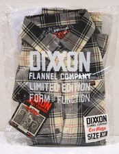 Dixxon Flannel Company Cro Mags #1 Alpha Omega Plaid Pattern Shirt  size M picture
