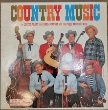Lester Flatt/Earl Scruggs/Foggy Mountain Boys•Country Music•MG20358•Mercury58•VG picture