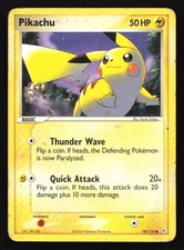 Pikachu 78/110 Holon Phantoms Common Pokemon Card picture