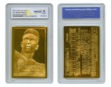 1996 Topps Mickey Mantle 22K Gold Card 1952 ROOKIE Card Design #311 GEM MINT 10 picture