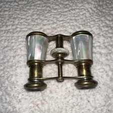 Lemaire Fils Paris Mother of Pearl Opera Glasses ~ 1880-1910 ~ Unique picture