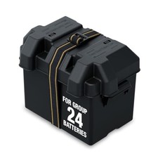 Attwood PowerGuard 24 Vented Marine Battery Box for Group 24 Batteries Black picture