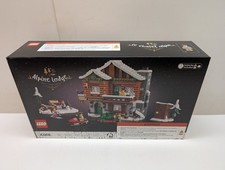 LEGO 10325 Icons: Alpine Lodge Holiday Christmas City New & Sealed w/ Shelf Wear picture