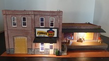 HO scale industrial Building-DPM GOLD- Custom Built-Weathered-Lighted picture