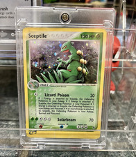 Pokémon TCG Sceptile 11/109 Ruby and Sapphire Holo Rare English 120 HP picture