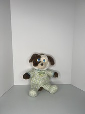 Vintage 1990 GALOOB INTERACTIVE PEEPER PALS PLUSH PUPPY EYES OPEN CLOSE LIGHT UP picture