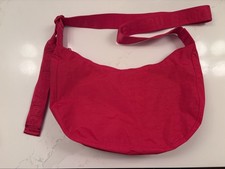 Baggu Cherry Medium Crescent Nylon Crossbody Bag picture