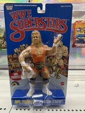 Mattel LJN WWE Superstars Wave 4 MR PERFECT  Target Exclusive NEW IN HAND picture