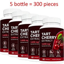 5PC Good Grove Tart Cherry Extract,Goodgrove Tart Cherry Cold Extracted,Capsules picture