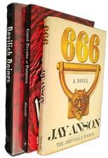 Lot 3 vtg hc books occult horror vampires devils 666 dream supernatural 80s 1996 picture
