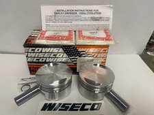 Wiseco Harley Forged Piston Kit 3.498 in. Bore 9:1 Ratio  K1660 Sportster Buell picture