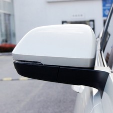 For 2018-2025 VW Atlas Rearview Mirror Cover Cap White Right Passenger Side picture