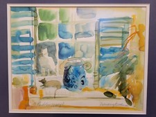 A very fine Original Paul T Scarborough Watercolor Painting 