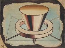Man Ray : La Quadrature : Surrealist Geometric Composition : Art Print 1938 picture