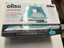 Oliso TG1600 ProPlus Auto-Lift Steam Iron Quilting Sewing  1800W Turquoise picture