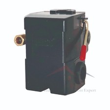 CAC-4221-1 SEARS CRAFTSMAN PRESSURE SWITCH 95 PSI ON 125 PSI OFF SINGLE PORT picture