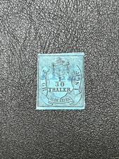 German States - Oldenburg - 1852-55 #1 Used Clear Margins 9X6263 picture