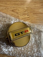 NISMO GOLD PLATED FUEL FILLER CAP COVER RARE SKYLINE GTR OLD R34 R33 R32 JDM ARC picture