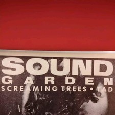 SOUNDGARDEN Vintage Canvas Poster Screaming Trees Tad 1989 Grunge 12