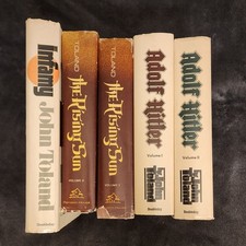 John Toland Hardcover Books Lot Of 5 picture