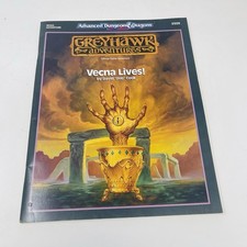 Vecna Lives Advanced Dungeons & Dragons 1990 TSR Greyhawk Paperback 2nd Edition picture