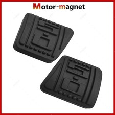 For 1979-93 Mustang 5 Speed Manual 5.0 Embossed Rubber Clutch & Brake Pedal Pads picture