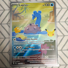 Pokémon TCG Misty's Lapras 194/182 Sv10 Destined Rivals Holo Illus Rare EN picture