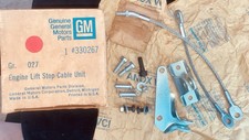 1965-67 Chevy II Nova 283-327 #330267 NOS Engine Stop Lift Kit , Complete picture