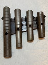 Antique J.C. Deagan Chicago Organ Shaker Chimes 4 Tube Percussion Instrument picture
