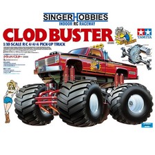 Tamiya 58762 Clod Buster 4WS 1/10 4WD Monster Truck Kit (Red) (2026) picture