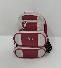 Retired American Girl Doll Pink and White Backpack For Doll picture