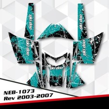 WRAP KIT FOR SKI DOO REV MXZ SUMMIT GSX GTX EXPEDITION 2003 to 2007 NEB-1073 picture