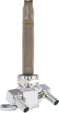 Pingel Designer Power-Flo Petcock Dual Outlet Chrome 22mm Hex 3311-D-CH picture