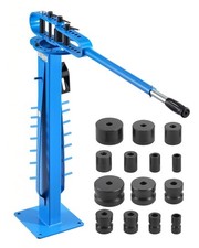Uimoso Manual Pipe Bender Max 200° Pipe Tube Bending Tool with 14 Bending Dies picture