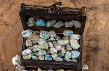 Grade Uncut Raw 100Cts Opal Rough Lot A Grade 12-14PCs Large Size Ethiopian Welo picture