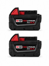 Milwaukee genuine 48-11-1850 M18 REDLITHIUM XC5.0 Extended Capacity Battery 2-PK picture