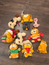 Vintage Garfield Plush Lot of 9 Dakin 1981 Stuffed  Plush Toys Collectible picture