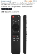 New MR25GA AKB76046608 For LG 2025 Magic Voice TV Remote Control AKB76046602 picture