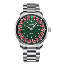 2026 Mark Fairwhale Rotating Dial Luminous Waterproof Stainless Steel Men Watch picture