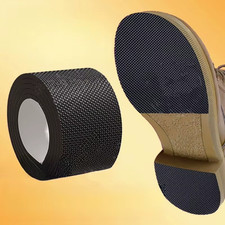 Share Self-Adhesive EVA Shoe Sole Repair Patch Black Rubber Anti-Slip Protector  picture