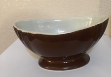 1940 Vintage Hall Pottery Stone Bowl #336 picture