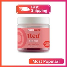 Nutricost Red Plant Based Food Coloring From Beet Root Powder (75 Servings) - Nu picture
