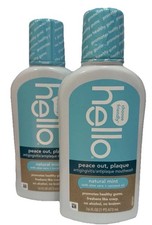Hello Peace Out Plaque Antigingivitis Antiplaque Mouthwash Natural Mint 16oz 2 P picture